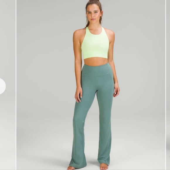 Lululemon Groove Super High Rise Split Hem Flare Pant - Picture 1 of 7